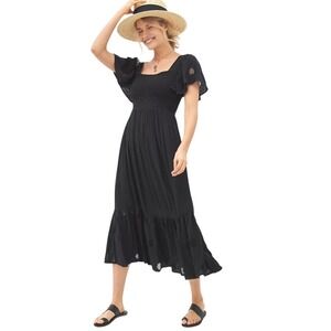 Anthropologie Zohara Maxi
Dress‎ Black Size SP $228 NWOT